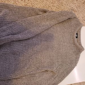 Gray h and m sweater